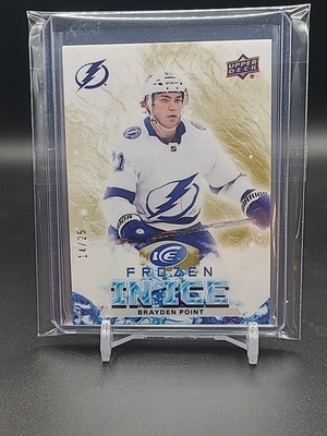 2021-22 Ice Frozen in Ice Brayden Point /25 TampaBay Lightning [close]