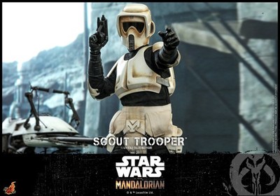 STAR WARS : MANDALORIAN - SCOUT TROOPER ACTIONFIGUR 1/6 HOT TOYS TMS 16
