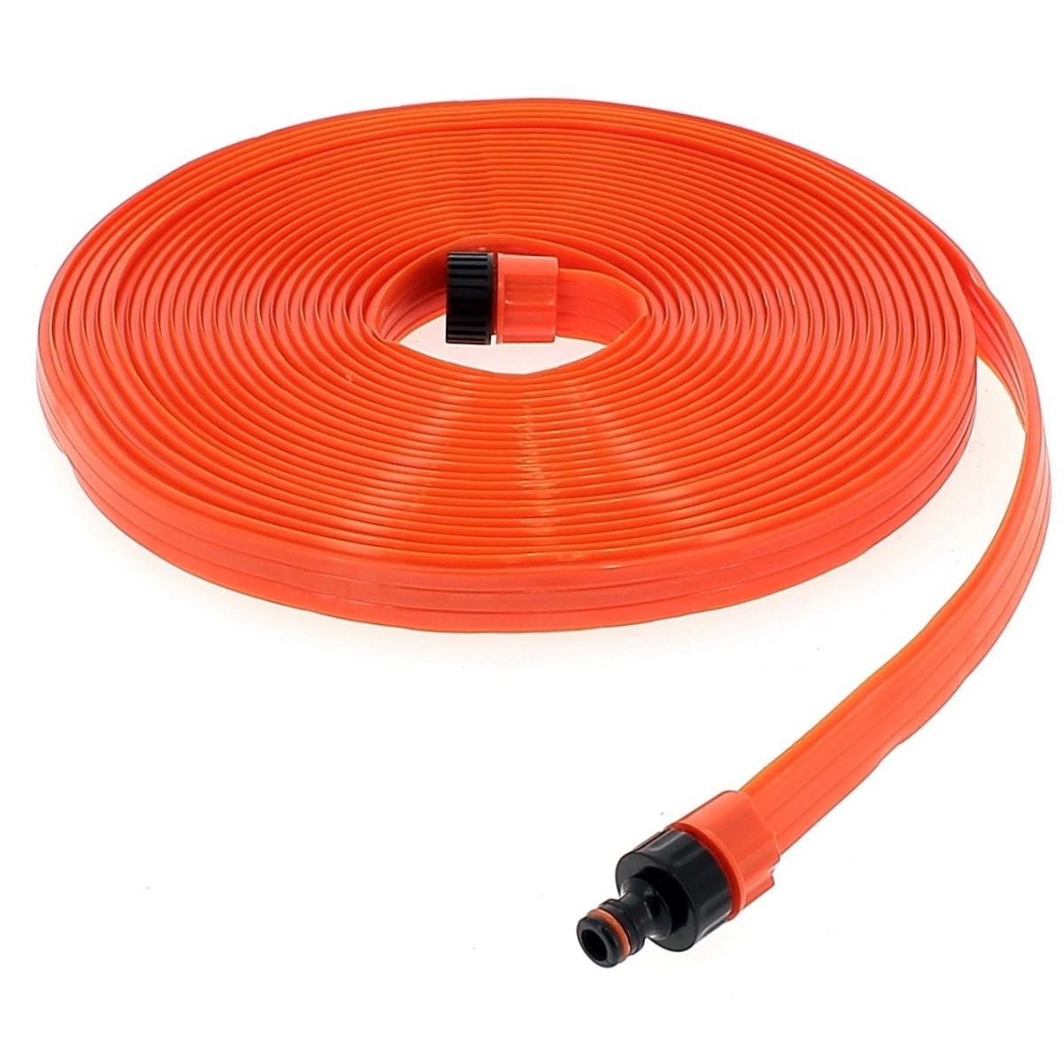 Tuyau d'arrosage micro-perforé plat de 7.50 mètres en matériau renforcé pour irrigation durable
