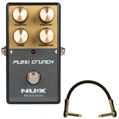 NUX Plexi Crunch High Gain Distortion Tone + L Patchkabel 15 cm