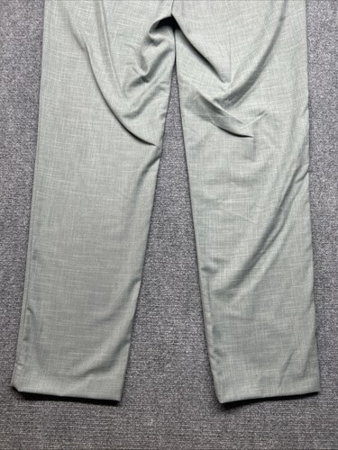 LRL Ralph Lauren Dress Pants Mens 36X32 Stone Green Stretch Flat Front Pockets - Picture 10 of 17