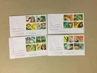 Four PIONEER OF AVIATION covers with block of four stamps