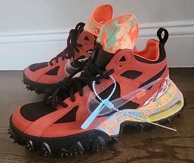 Nike Off-White x Air Terra Forma 'Mantra Orange' 12 New! No