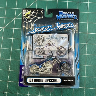 WEST COAST CHOPPERS 1:31 SCALE STURGIS SPECIAL JJ04-31-05 Jesse James 2004 NIP