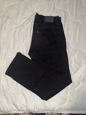 Levi's 559 Black Relaxed Straight Leg Men's Jeans W34x32