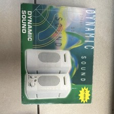 Dynamic Sound AC-691N Wired 2.0 Channel Computer Speakers, White