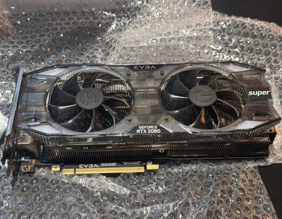 EVGA NVIDIA GeForce RTX 2080 Super 08G-P4-3184-KR PCIe x16 SLI
