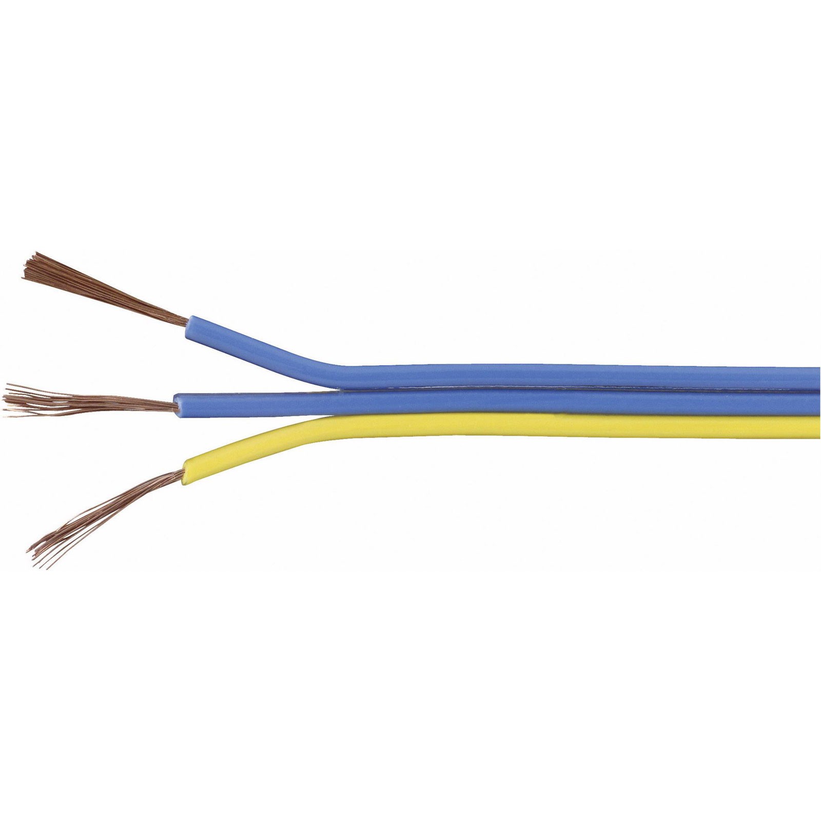 TruComponents Stranded 3x0.14mm² Blue/Yel 25m