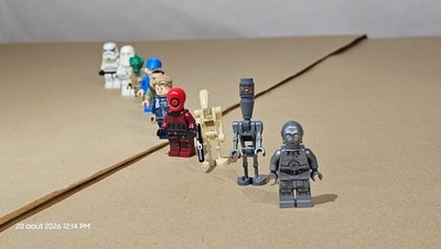 Lego Star Wars Bistan Merrick U-3PO sw0997b Konvolut 10 Figuren