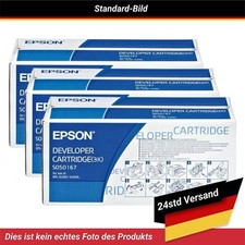 Epson EPL-6200 6200L Cartuccia Sviluppatore Confezione da 3