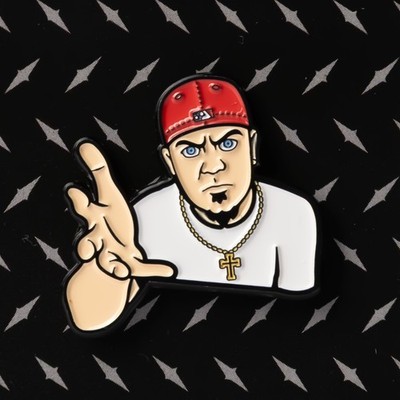 Fred Durst | Limp Bizkit Style Emaille Pin Anstecker | Nu Metal 1990er 2000er Rock
