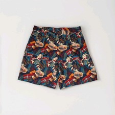 Vintage 90s Polo Ralph Lauren Hotel AOP Print Shorts Size 36 100 Rayon