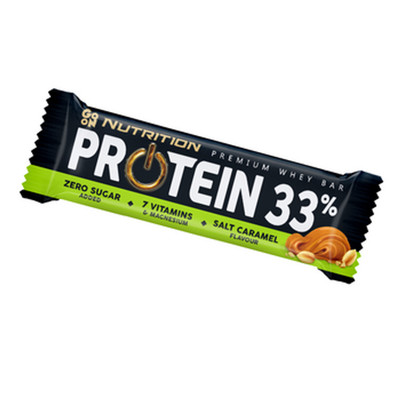 5900617035905 Go On Nutrition Protein Bar 33% Salted Caramel- Peanut Butter 50g 