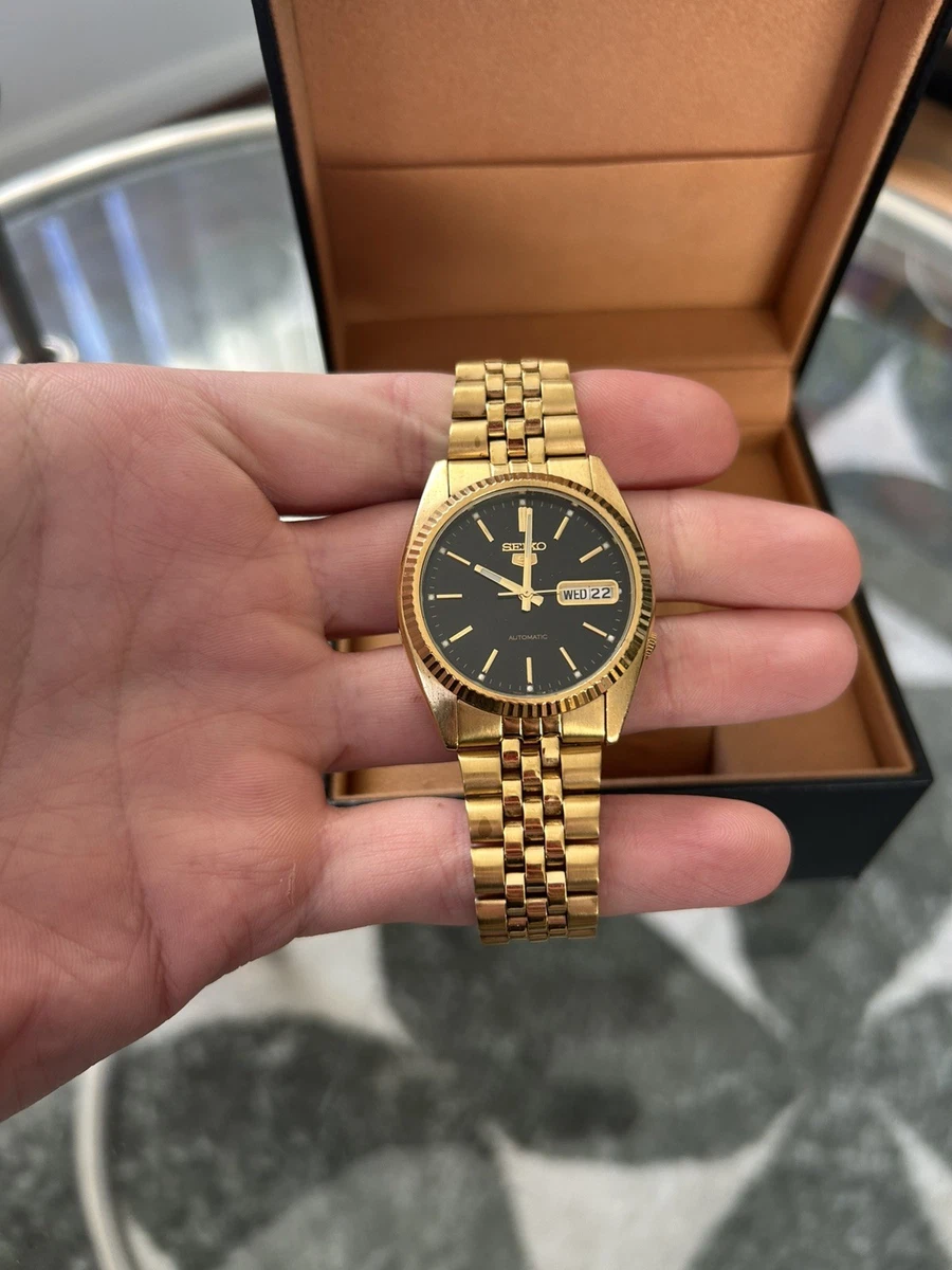 Seiko 5 Mechanical (Automatic) Silver Band Wristwatches for sale