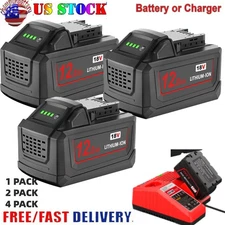 For Milwaukee for M18 8.0Ah 18V Battery Extended Lithium 48-11-1880 /Charger