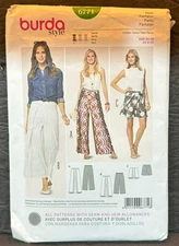 Burda Style Pants  Pattern 6771 WMS SZ 8-20