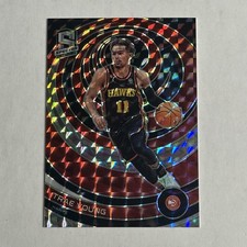 Trae Young #/99 2022-23 Panini Spectra Interstellar #104