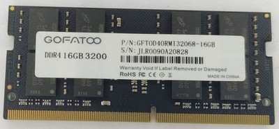 16GB GOFATOO (MICRON Chips) PC4-3200 DDR4 3200MT/s Laptop RAM Speichermodul
