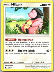 Miltank 78/111 Crimson Invasion Uncommon Pokémon TCG