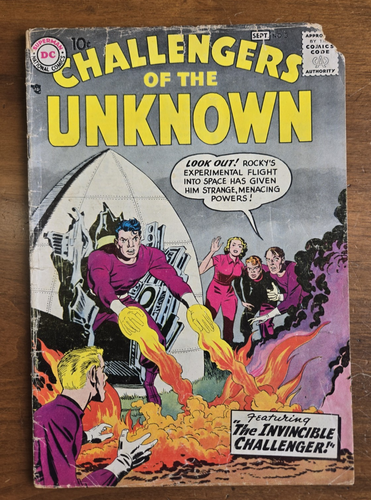 SFIDATORI DELL'IGNOTO #1 #2 #3 (1958). Bassa qualità. Jack KIRBY. Prototipo FF - Foto 8 di 10
