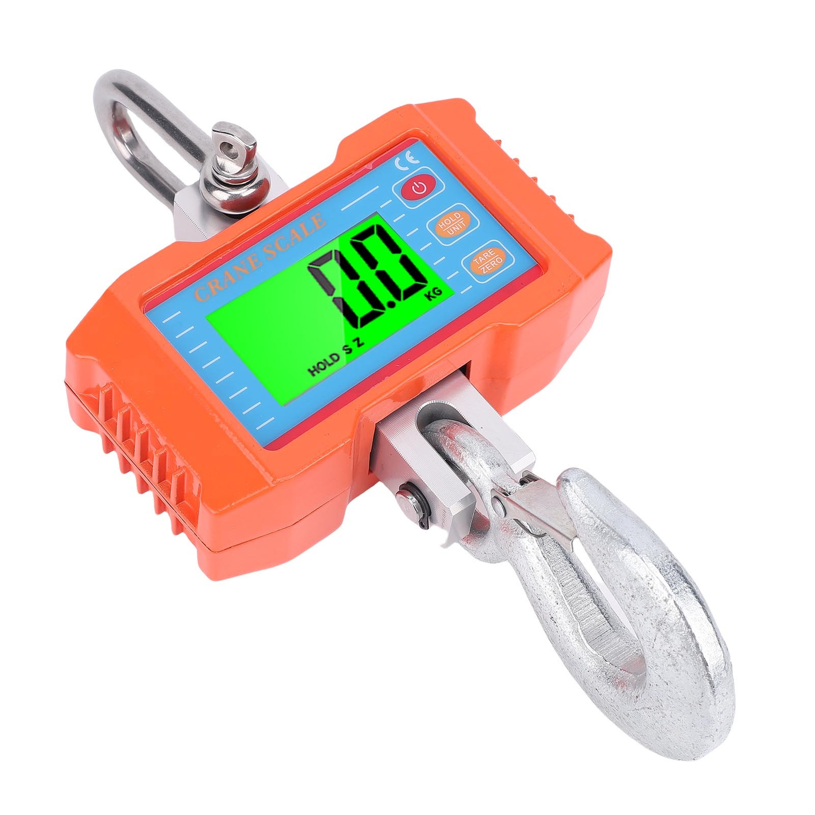 Digital Crane Scale 2000KG/4400lb Accurate LED With LED Backlight Remote Unit