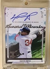 2025 Panini Impeccable David Ortiz Award Winning Autograph 15/25