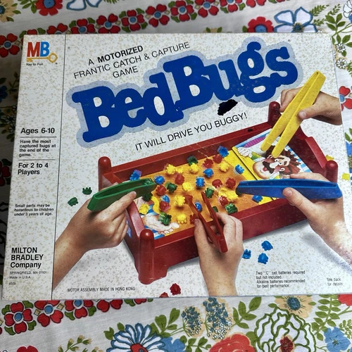 Vintage 1985 BED BUGS Skill Game #4509 Complete & Tested ~ Milton Bradley - Picture 11 of 13