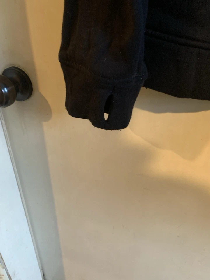 Xersion 女式连帽运动衫黑色连帽衫全拉链*XL 码 — 第 3/4 张图片