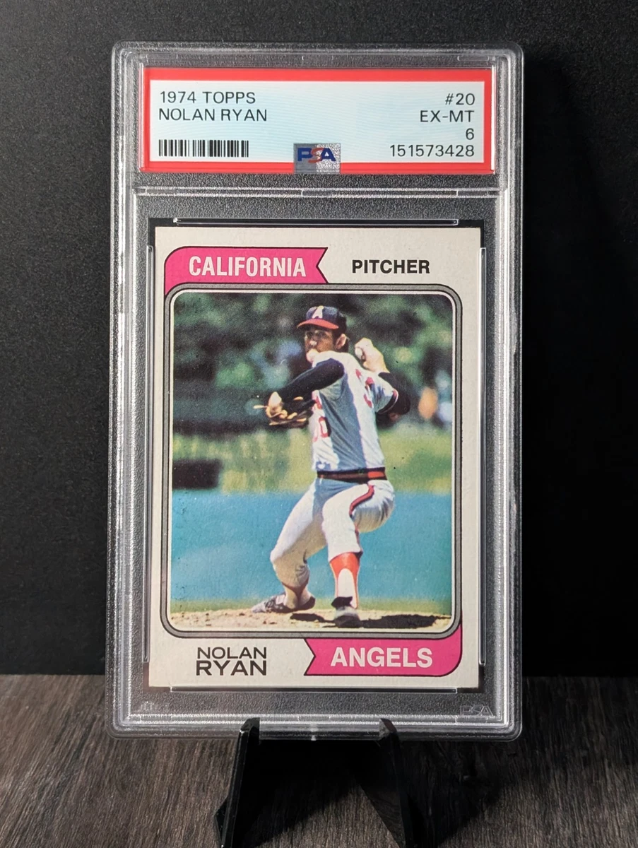 Nolan Ryan Baseball 1974 Season Sports Trading Cards & Accessories