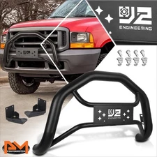 J2 Carbon Steel Tubular Front Bumper Grille Guard for 99-04 Ford F250-F550 SD