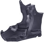 Plaque protection carrosserie BMW G30 G31 côté gauche 2017-2020 pare-boue soubassement