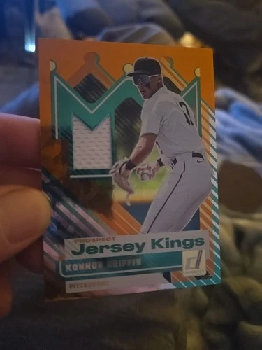 2025 Panini Donruss - Prospect Jersey Kings Konnor Griffin #PJK-KG Orange Ice🔥