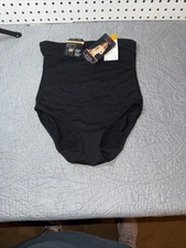 🔥💜 Maiden Form Top Down Tummy Smoothing Hi Waist Brief Firm Control Small