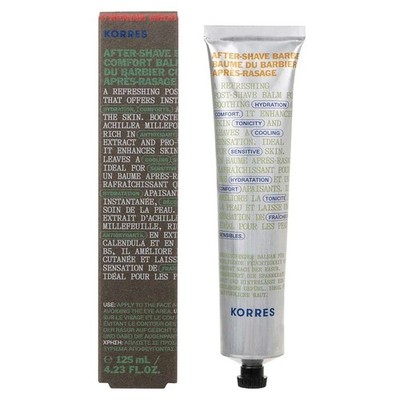 Korres Aftershave Barbers Comfort Balm 125ml Athenian Grooming SEALED BNIB
