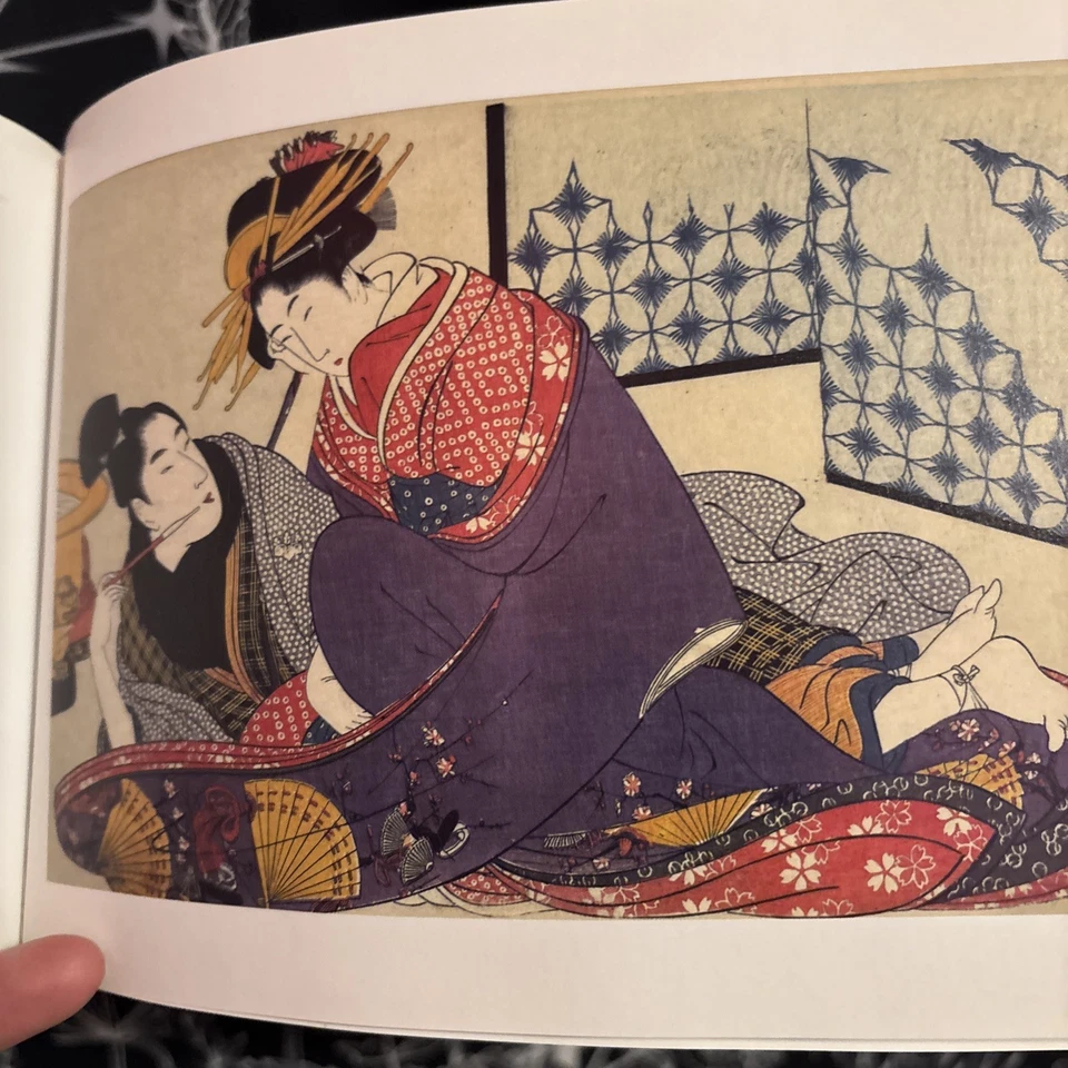 Shunga Ukiyo-e Illustrations Collection Book Japan Utamaro Kitagawa Painting Foto 4 de 4