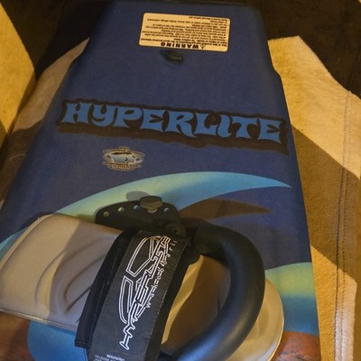 Hyperlite Offshore Wakeboard w/ Bindings Blue Water Sports Board Set $135 OBO