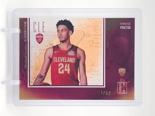 2025 Topps Signature Tyrese Proctor Orange (RAW)