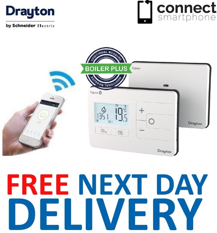 Drayton RF901 Combi Boiler Wireless Thermostat Replaces RF700