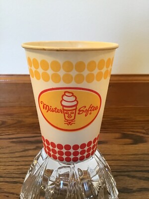 Vintage Mister Softee Wax Paper Cup