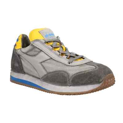 Diadora Equip Dirty Stone Wash Evo Lace Up | White&Yellow 11.5M  | Romania $190