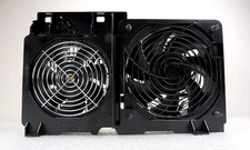 Dell KC257 YC653 Dual Front CPU Cooling Fan Assembly For PWS 690 & T7400 Systems