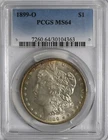 1899 O $1 Morgan Silver One Dollar PCGS MS64 New Orleans Uncirculated