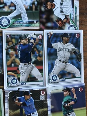 Seattle Mariners Cards Includes Griffey Jr, Cano, Ichiro, Kikuchi