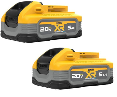 DEWALT DCBP520-2 20V 5Ah Powerstack Battery Pack (2-Pack) IN BOX