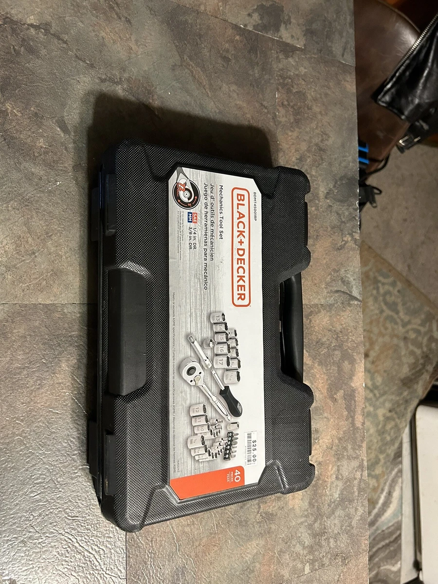 Black and decker ratchet set online