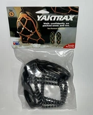 New Yaktrax Walker Size S Black Winter Over Shoe Spikeless Walking On Ice Snow