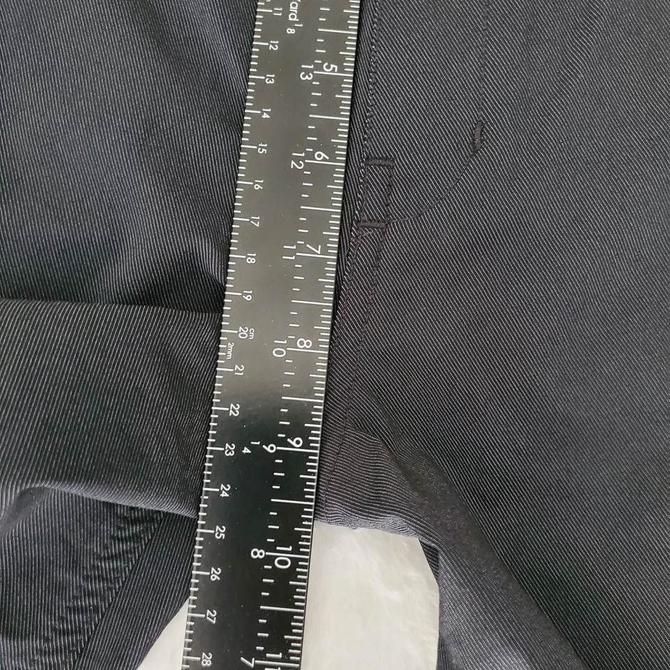 Hurley Nike Dri Fit Shorts Boys Youth Size 16 Bermuda Hybrid Black Nylon Blend - Image 4 of 4