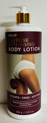 Skin Lab ~ Caffeine Anti-Aging & Firming Body Lotion with Vitamin E 29.3 oz