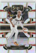 2023-24 Panini Select WNBA Silver Prizm Jordin Canada Atlanta Dream #93 Parallel