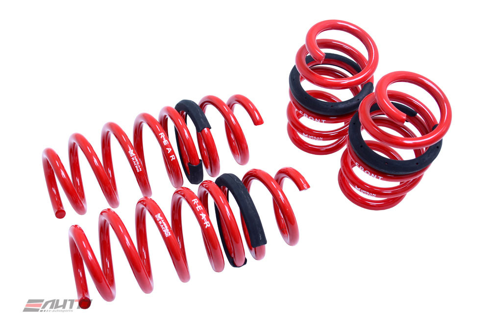 MEGAN Lowering Lower Coil Springs Spring for Audi R8 08-15 V8 V10 0.75"F 1.25"R